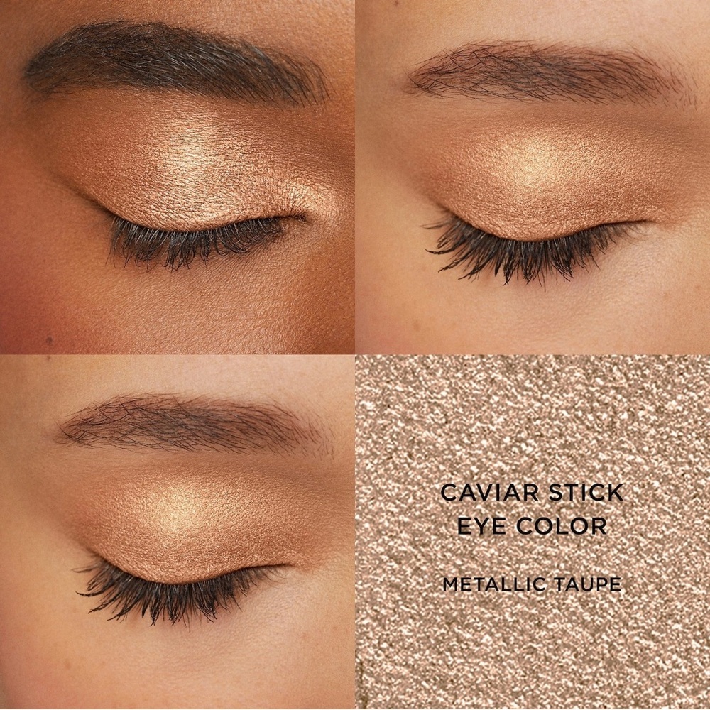 Laura Mercier Caviar Stick Eye Shadow -Metallic Taupe One item - Picture 2 of 8